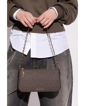 MICHAEL Michael Kors Empire' Shoulder Bag - Gray