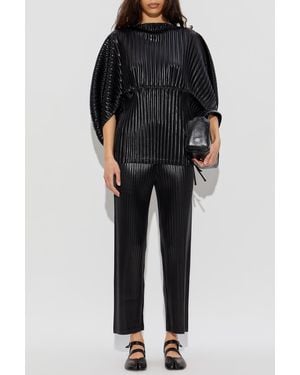 Issey Miyake Pleated Pants - Black