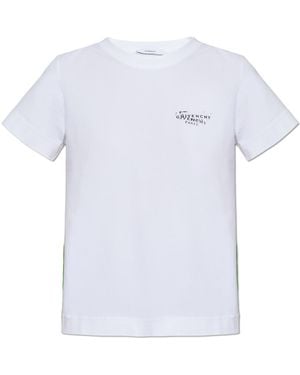 Givenchy T-Shirt With Logo - White