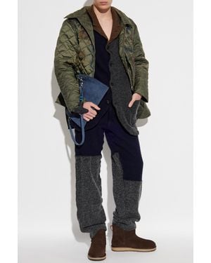 Comme des Garçons Quilted Jacket - Blue