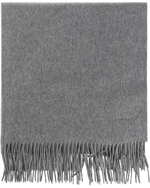 Max Mara Cashmere Scarf "Baci" - Grey