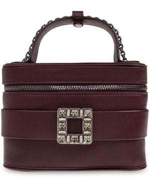 Roger Vivier Hand Bag 'Vanity Trs Vivier Micro' - Purple