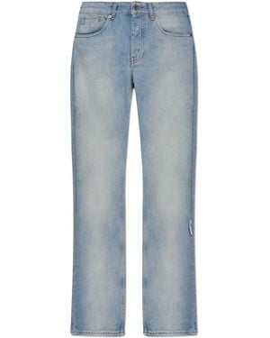 Off-White c/o Virgil Abloh Straight-Leg Jeans - Blue