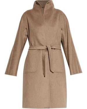 Max Mara "Lila" Coat - Natural