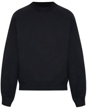 Victoria Beckham Crew Neck Sweatshirt - Blue