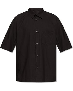 Homme Plissé Issey Miyake Shirt With Pocket - Black