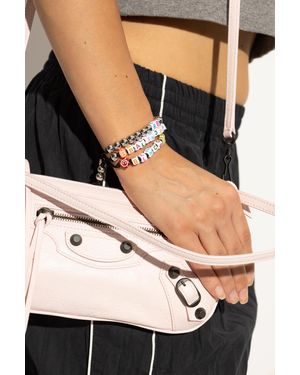 Balenciaga Bracelet With Logo - Multicolor