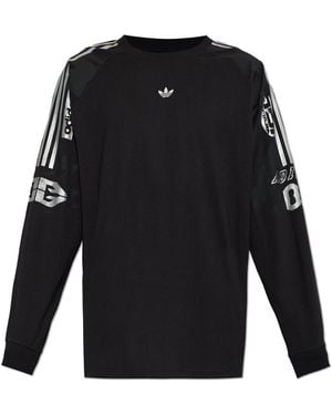 adidas Originals Long-Sleeve T-Shirt - Black
