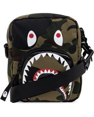 A Bathing Ape Shoulder Bag - Black