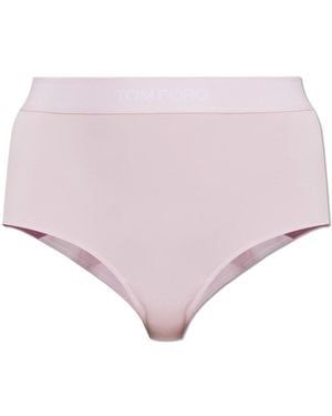 Tom Ford High-Waisted Leggings - Pink