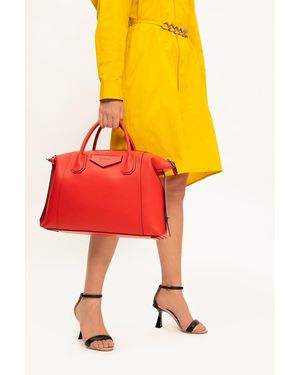 Givenchy 'Carene' Heeled Sandals - Orange