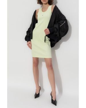 Givenchy Ribbed Dress - Green