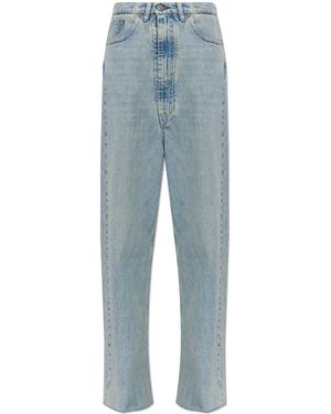Maison Margiela High-Waisted Jeans - Blue