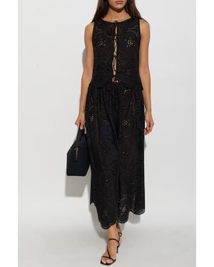 Matteau Lace Top - Black