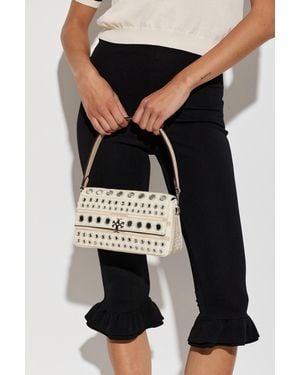 Tory Burch Bag 'Charlie Small' - Natural