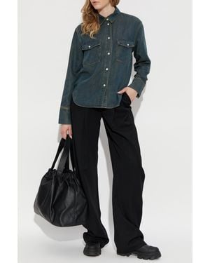 Samsøe & Samsøe "Sabex" Denim Shirt - Blue
