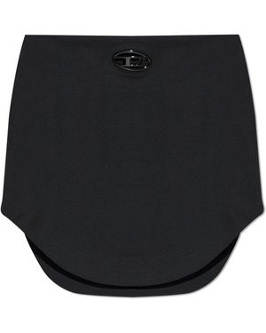 DIESEL 'O-Livery' Skirt - Black