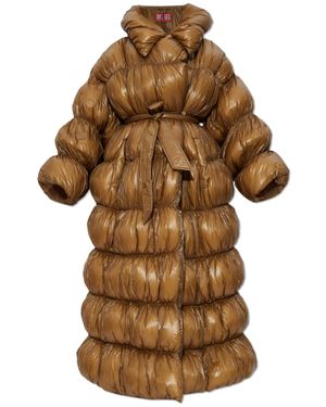 DIESEL Down Jacket "W-Inona-Long" - Brown