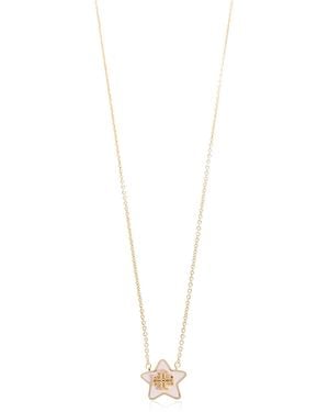 Tory Burch Necklace With Pendant - White