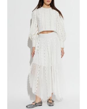 AllSaints 'Vashtie' Skirt - White