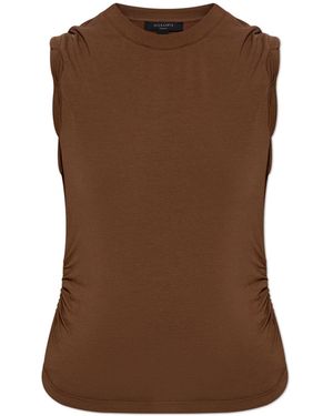 AllSaints Top 'West' - Brown
