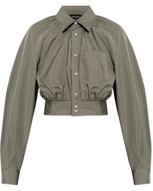 DSquared² Short Shirt With Pocket - Green