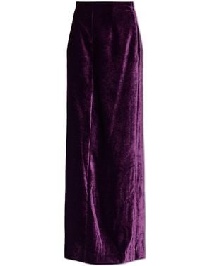 Maison Margiela Velvet Skirt - Purple