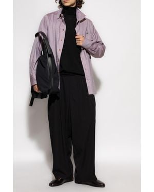 Vivienne Westwood Shirt With Pocket - Purple