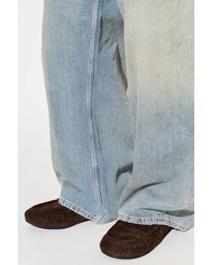 Acne Studios Suede Shoes - Blue
