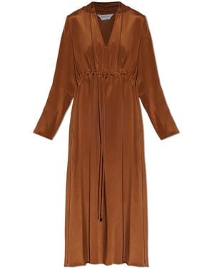 Max Mara 'Dotto' Dress - Brown