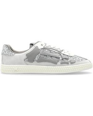 Amiri 'Glitter Pacific Bones' Sports Shoes - White