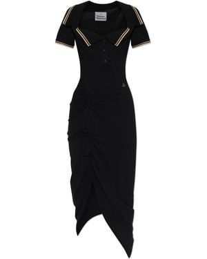 Vivienne Westwood Dress 'Long Monday Pulling' - Black