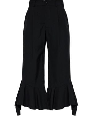 CDG by Comme des Garcons Wool Trousers - Black