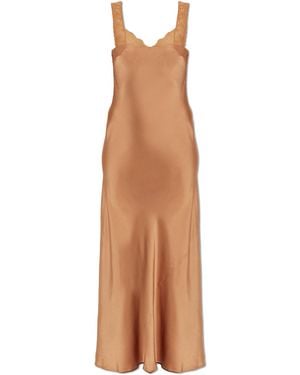 forte_forte Long Strappy Dress - White