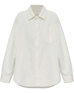 Ami Paris Denim Shirt - White