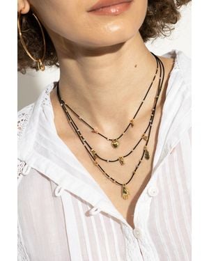 Isabel Marant Necklace With Pendants - Natural