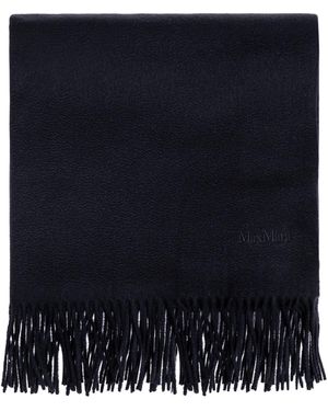 Max Mara Cashmere Scarf 'Baci' - Blue