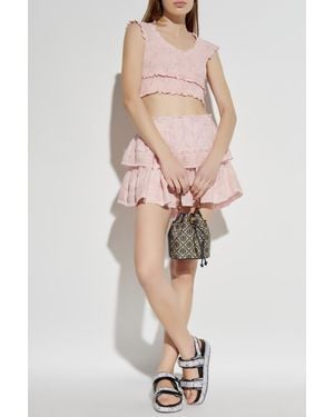 LoveShackFancy Top "Cambron" - Pink