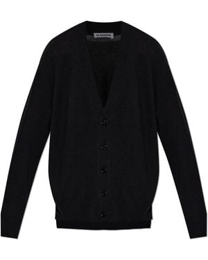 Jil Sander Oversized Cashmere Cardigan - Blue