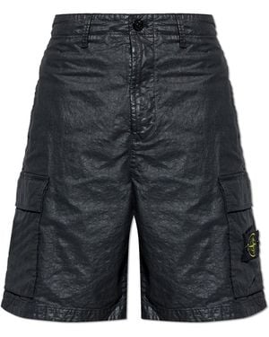 Stone Island Cargo Shorts - Blue