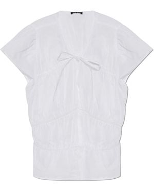 Rag & Bone V-Neck Top - White