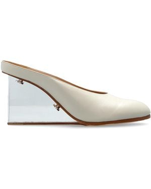 Maison Margiela Wedge Mules - White