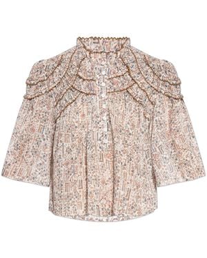 Isabel Marant Top "carmen", - Natural