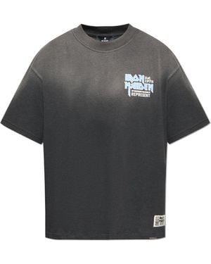 Represent T-Shirt With Logo - Grey