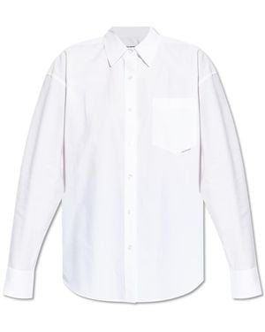 T By Alexander Wang Shirt With Pocket - White