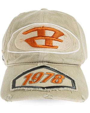 DIESEL Cap With Visor 'C-Braff' - Green