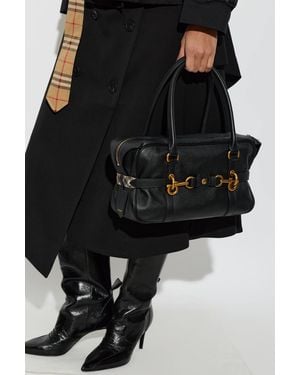 Burberry Leather Bag - Black