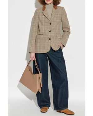 Lemaire Jeans With Belt - Blue