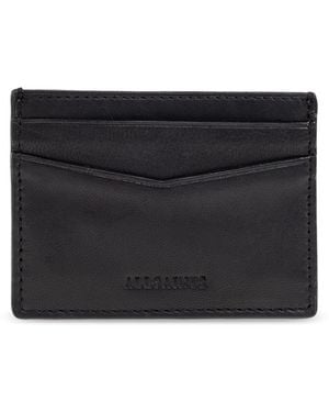 AllSaints 'Delph' Leather Card Holder - Black
