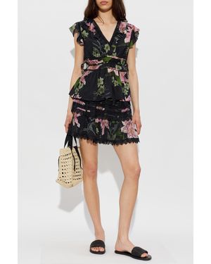 AllSaints Top 'Canto' - Black